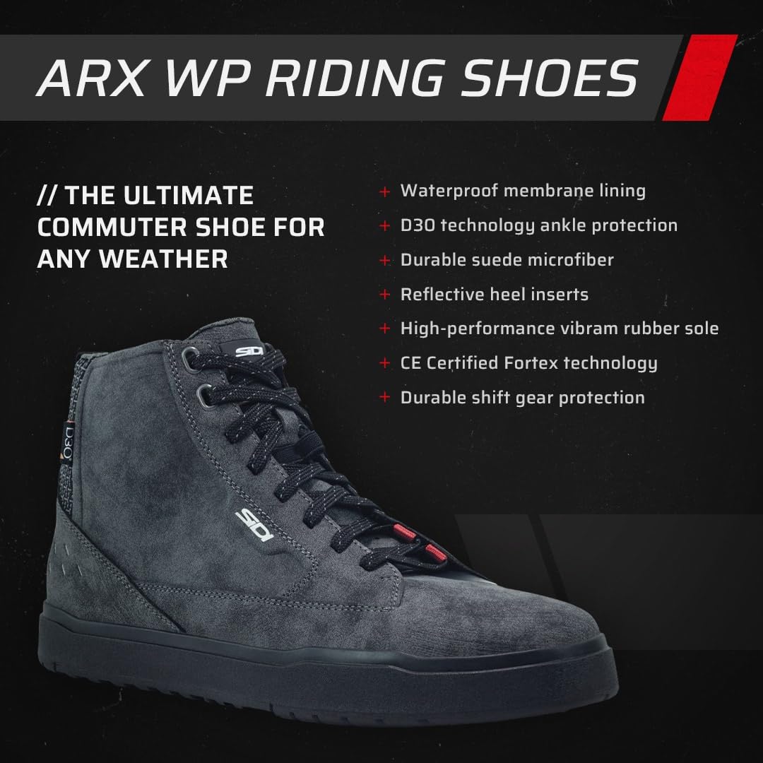 Sidi Arx Waterproof Motorcycle Riding Shoes - Image 7