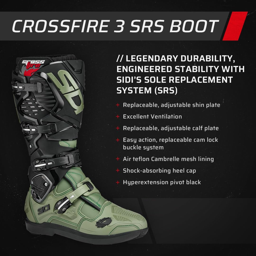 Sidi Crossfire 3 SRS Off-Road Boots - Image 7