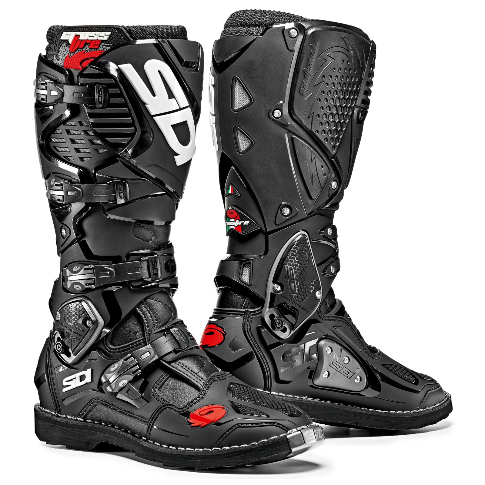 SiDI | Offroad Motorcycle Boots, Professional Motocross Boots for Men CROSSFIRE 3, Adjustable and Replaceable Buckles, Flex System, Hyper Extension Block - Image 4