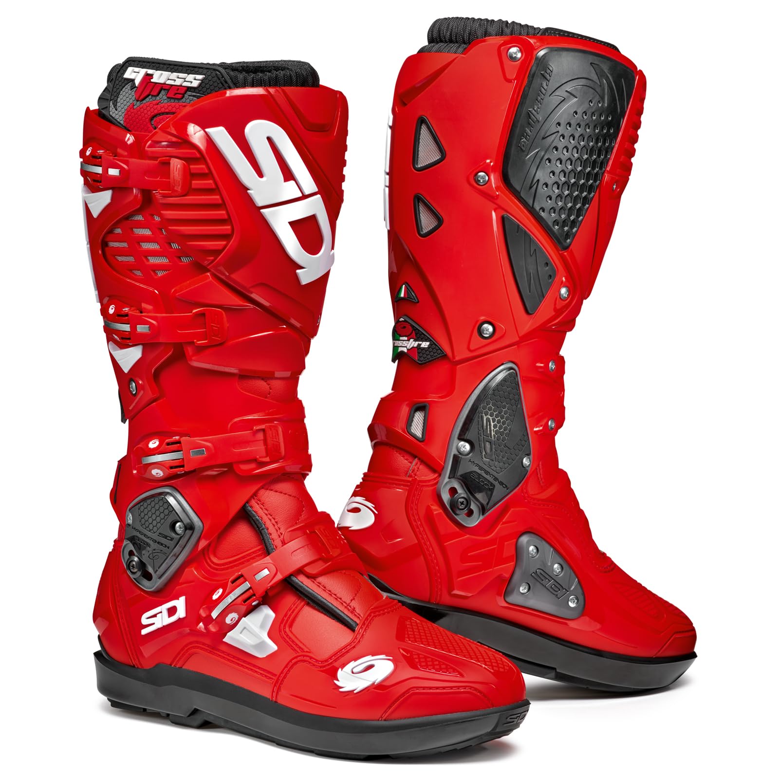 SiDI | Offroad Motorcycle Boots, Professional Motocross Boots for Men CROSSFIRE 3 SRS, Adjustable and Replaceable Buckles, Flex System, Hyper Extension Block - Image 4