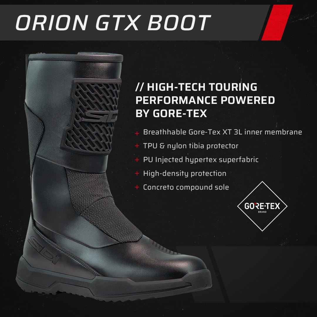 Sidi Orion GTX Touring Motorcycle Boots - Image 7